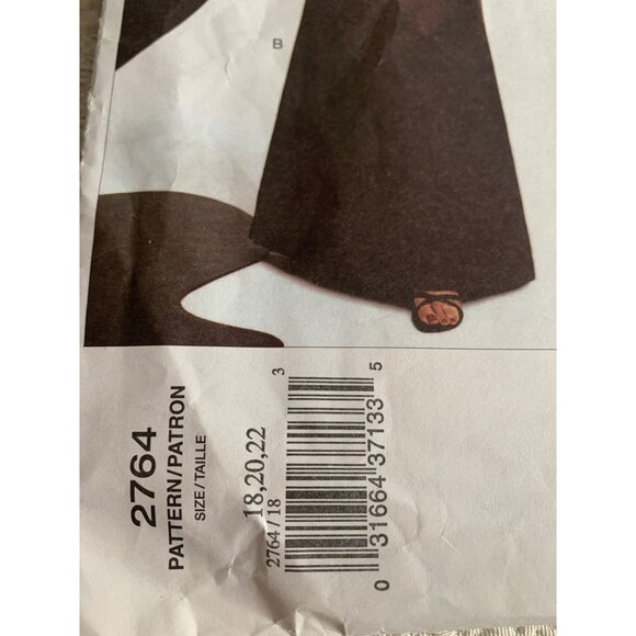 Vogue Misses Jacket Skirt Sewing Pattern 2764 Sz 18 - 22 Uncut - Picture 4 of 9